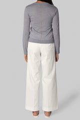 the avenue pant - white