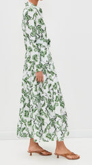 alberta dress - garden paisley