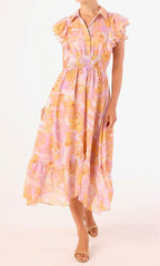 florencia dress - watercolor flora