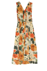 blurred marigold dress