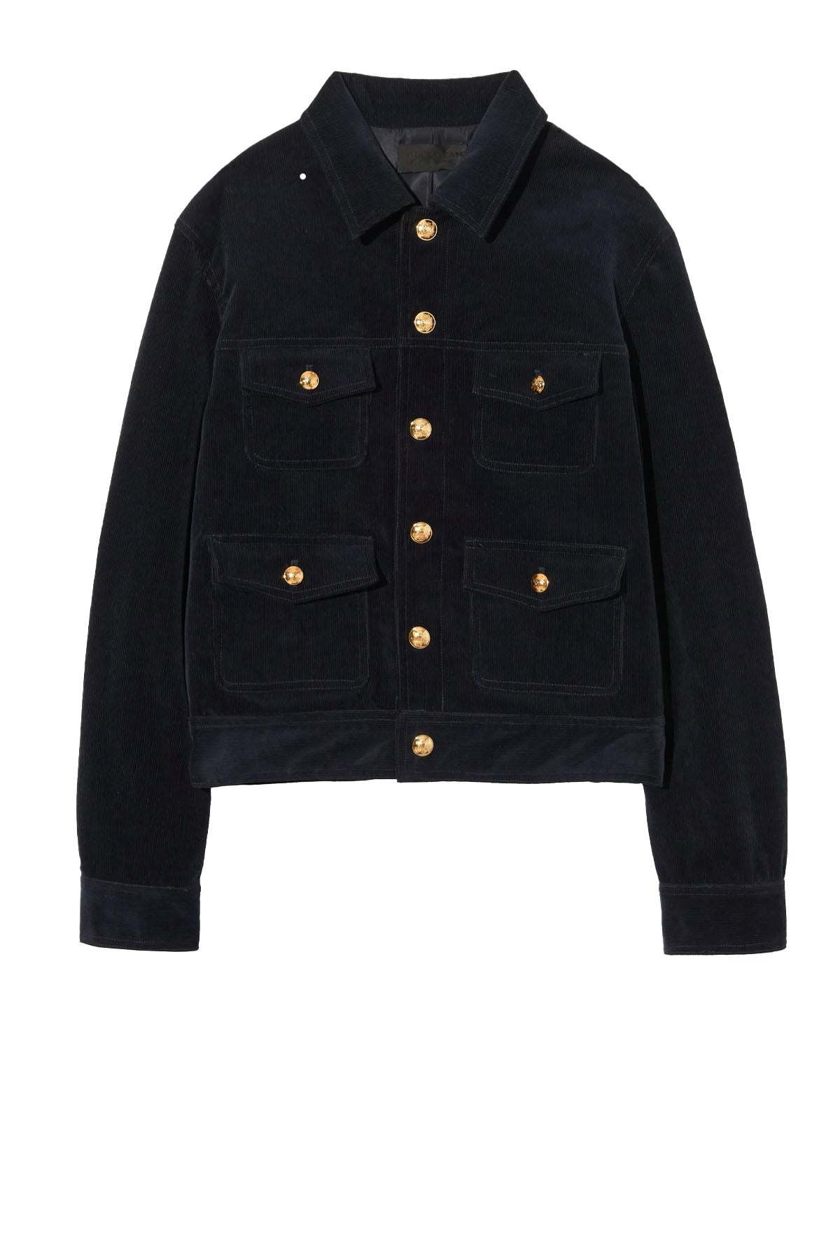 lizeth corduroy utility jacket- midnight