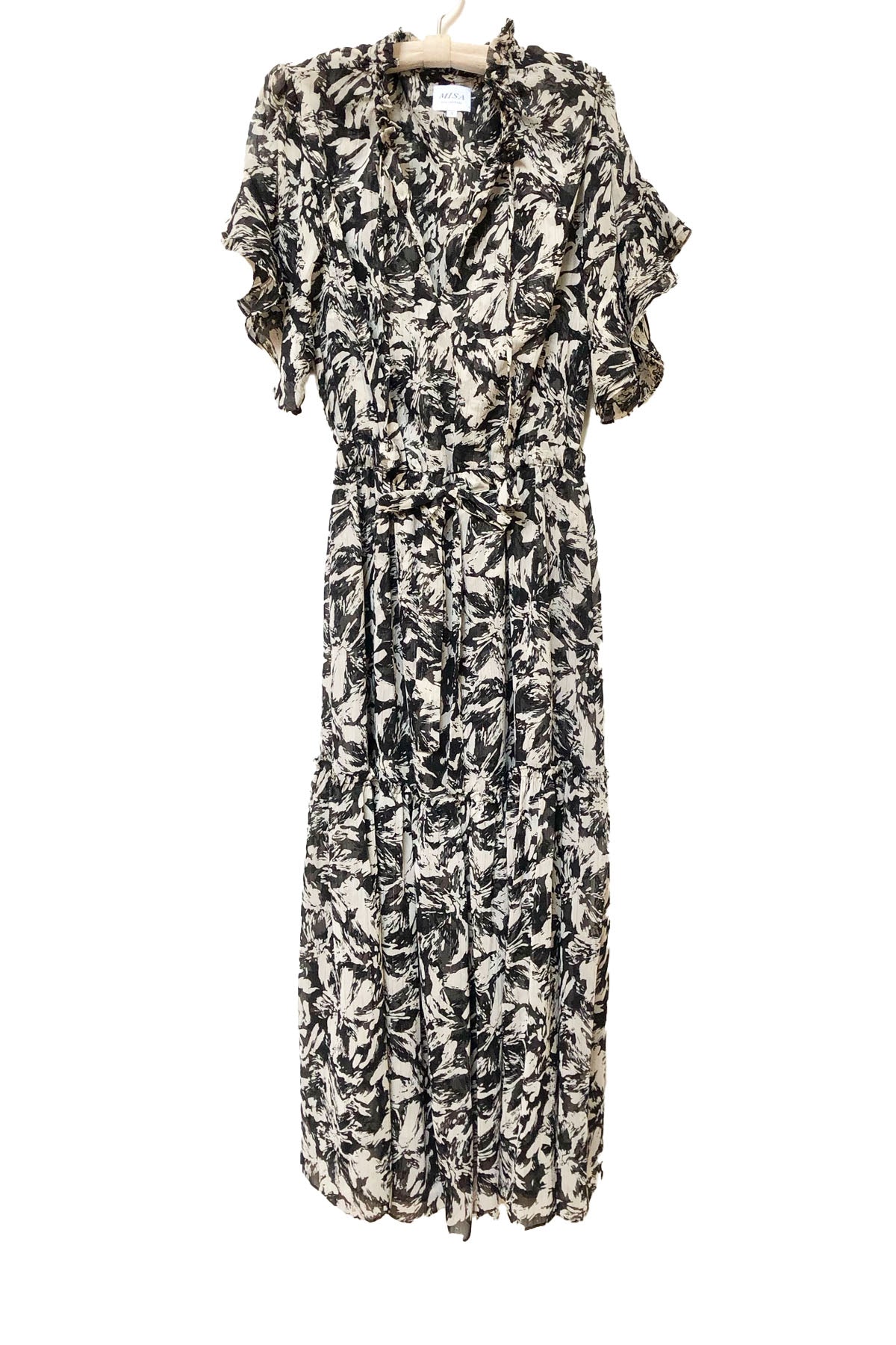 ranjana dress - tonal abstract
