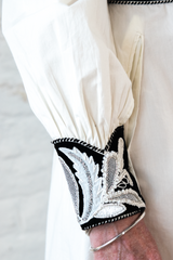 mariposa long dress - vanilla