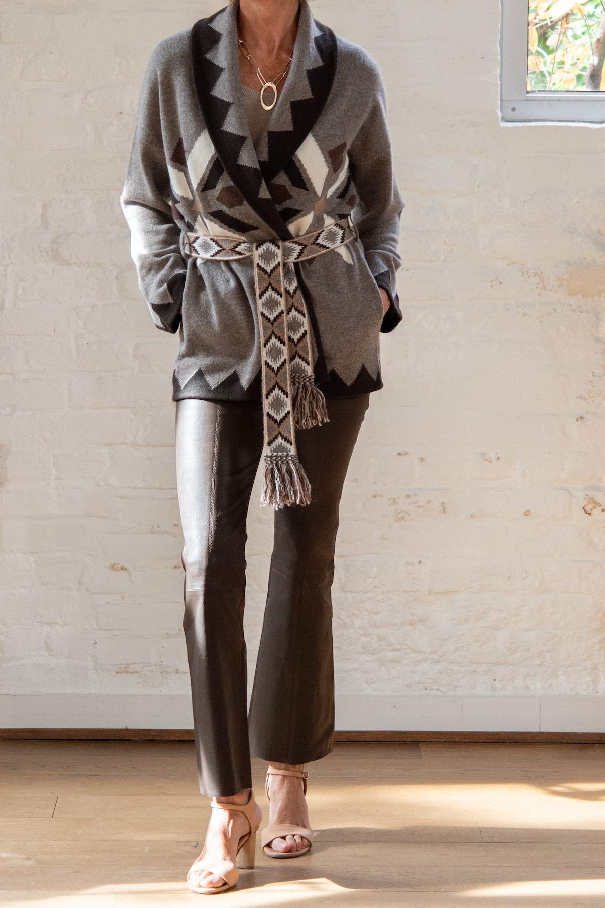 ankle flare pant - americano