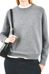 nora sweater - grey melange