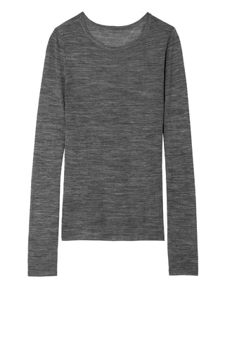 candice sweater - dark grey melange