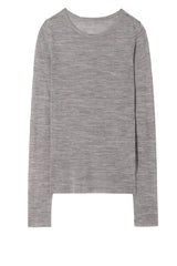 candice sweater - light grey melange