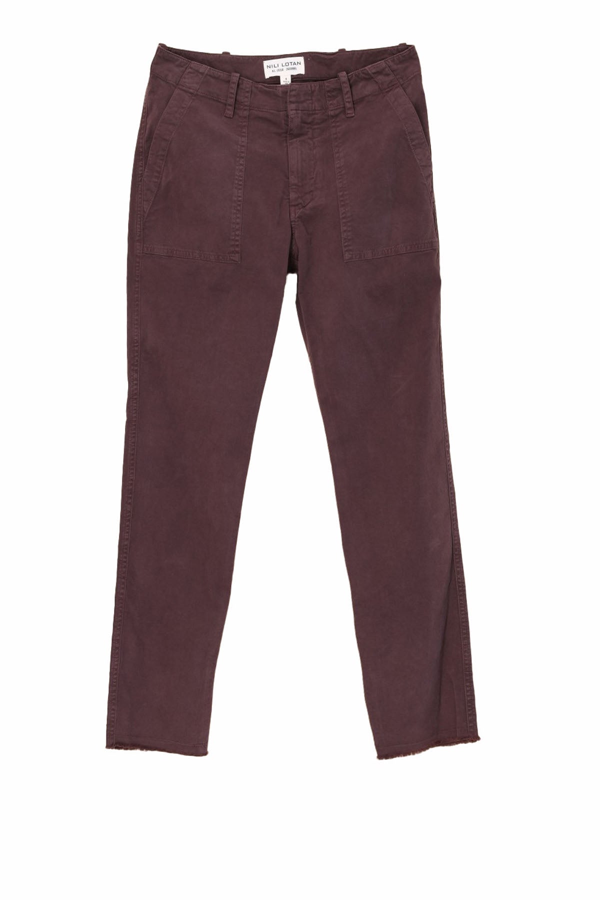 jenna pant - oxblood