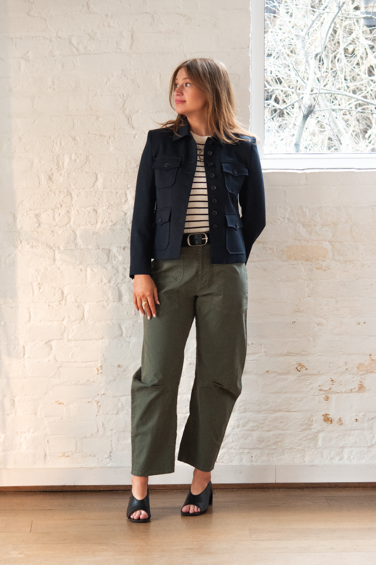 NILI LOTAN ニリロタン SHON PANTS nili lotan shon pants - loden – Eloise