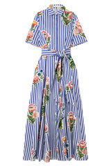 posie maxi dress - california garden