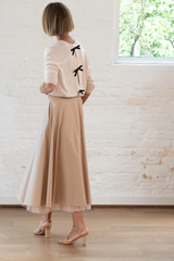 refined essentials pullover - ivory