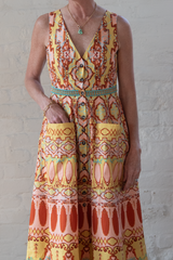 zoey cutout dress - cornice rouge