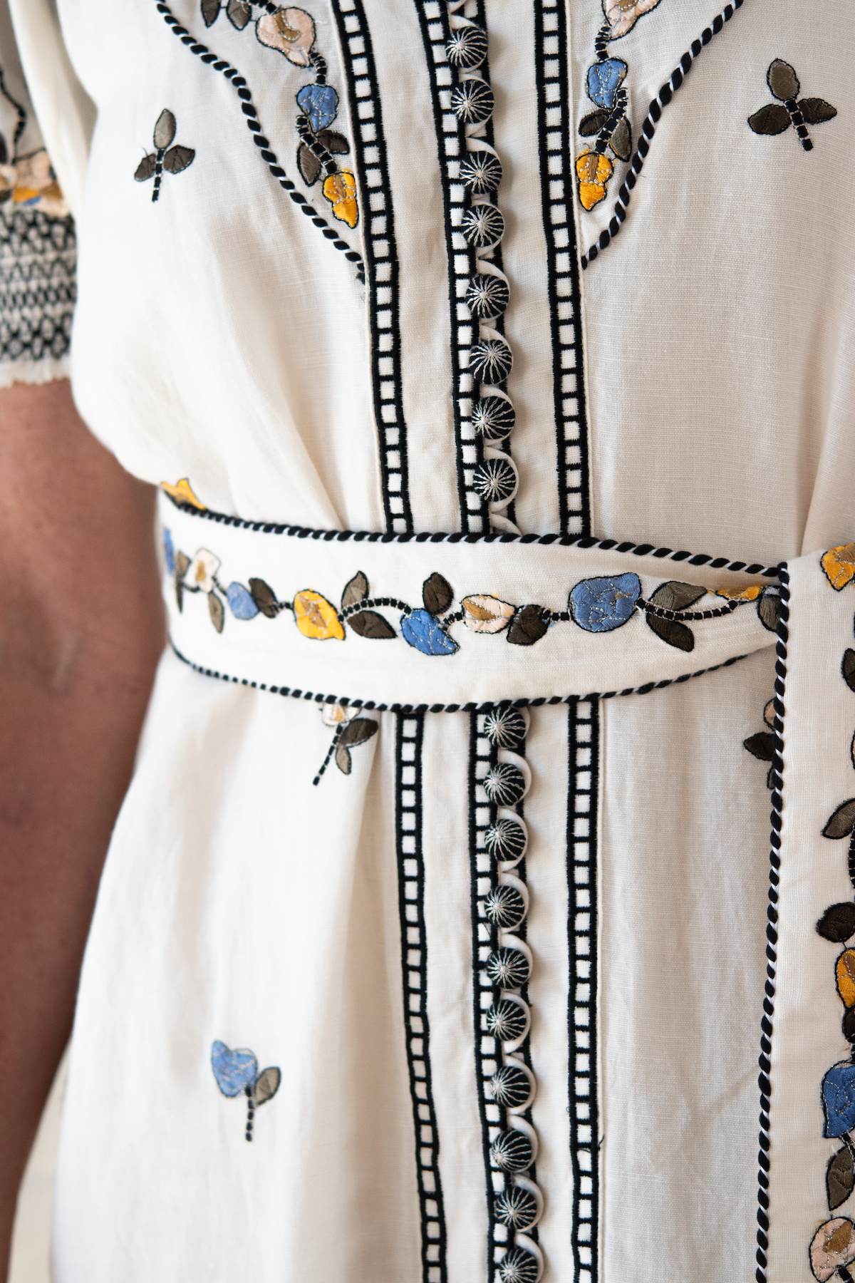 fia long dress - vanilla