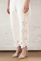 cavina jeans - white