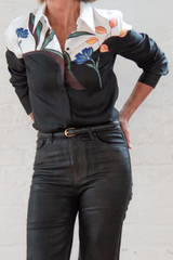seductive bloom blouse - autumn garden