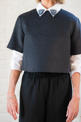 pure power blouse - pure white