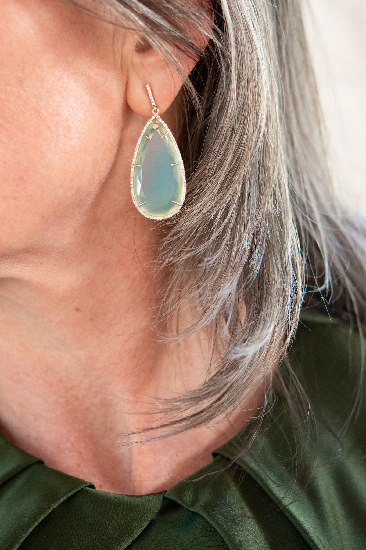 crysycola pendant earrings