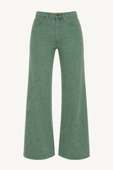 lemon twist sneak - dark ivy corduroy