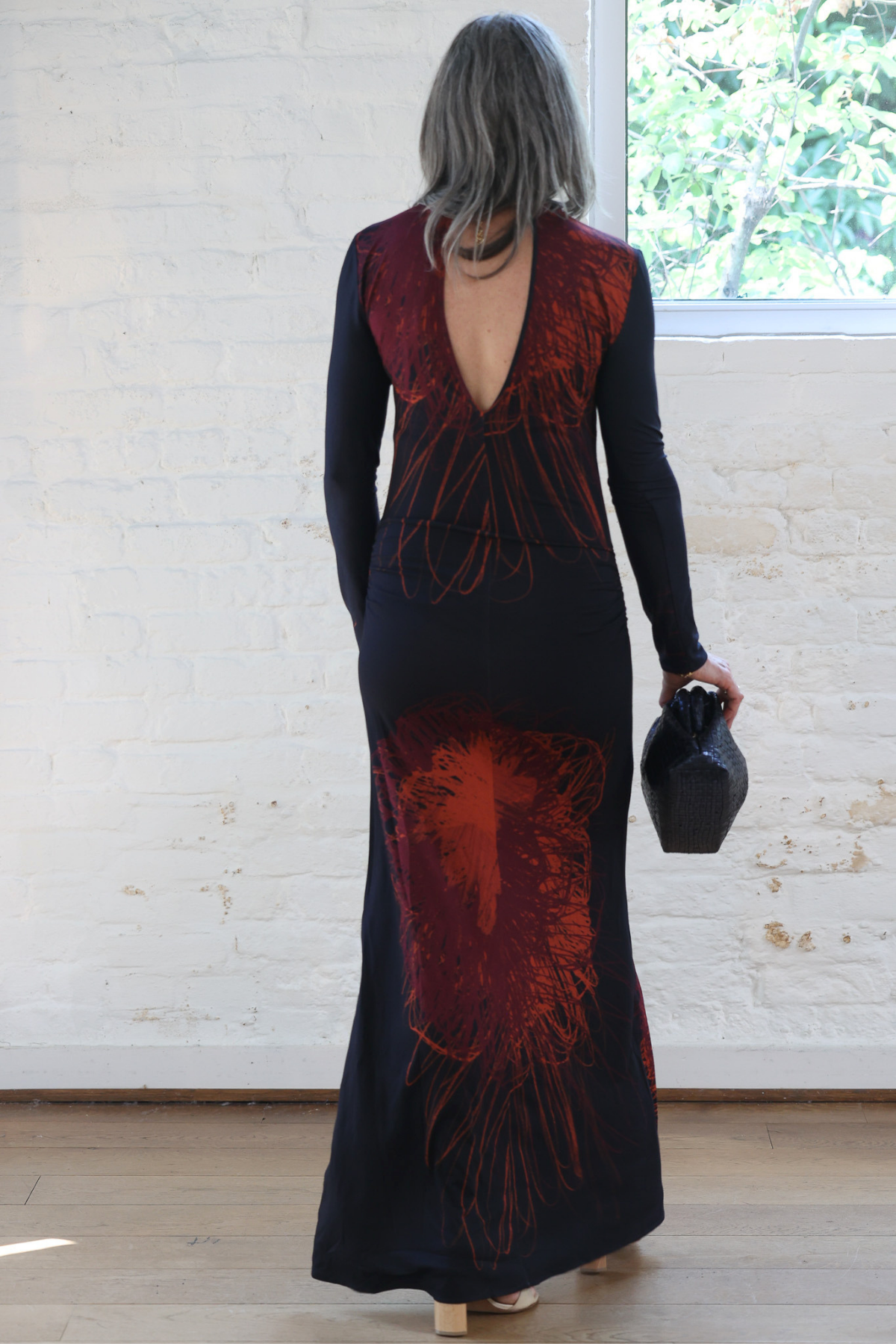 gabbice dress - navy