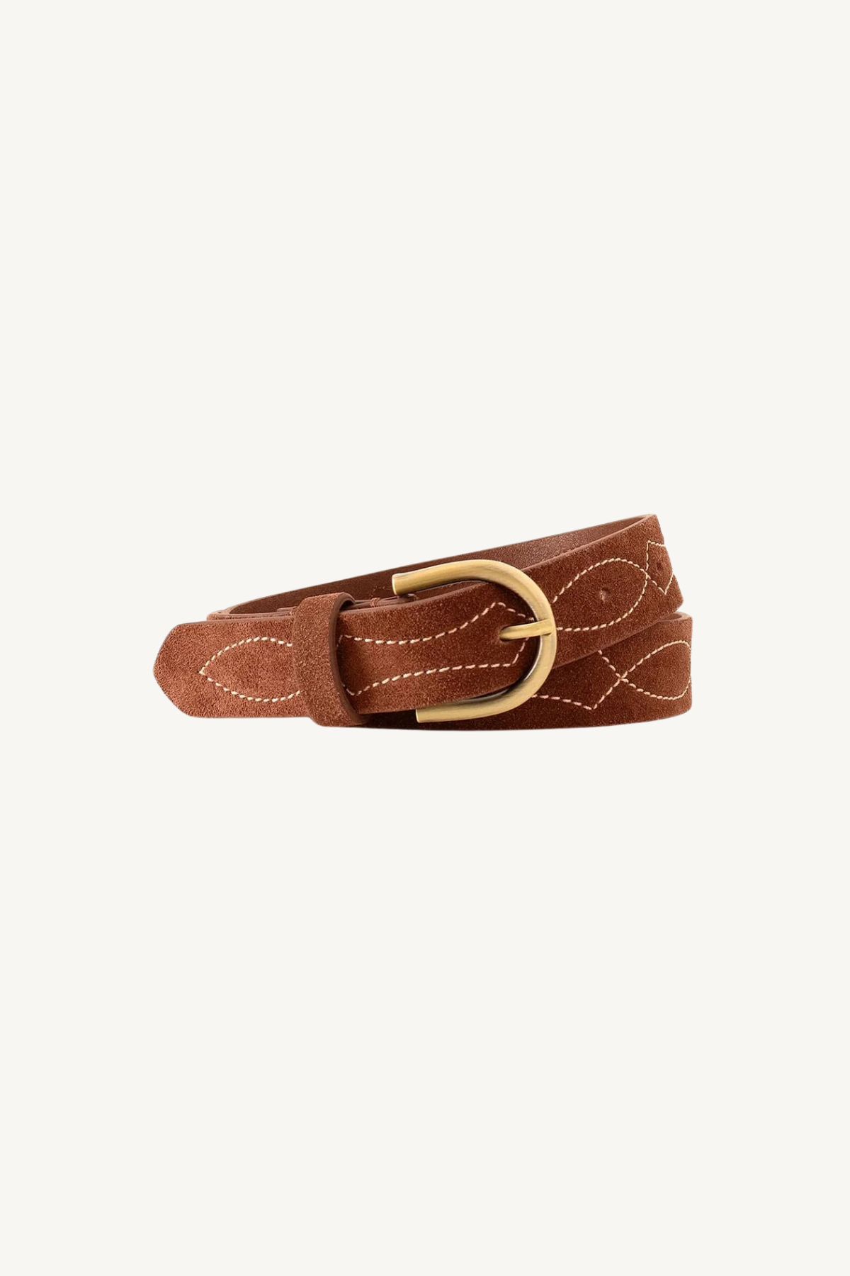 laredo belt - mahogany