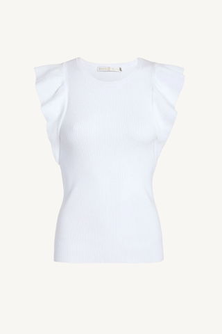 rory top - cool white