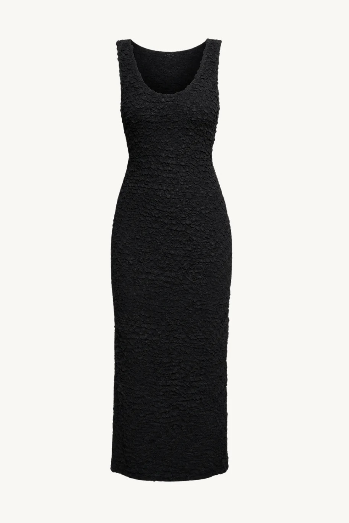 dimension tank maxi dress - black