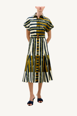 noor dress - urban stripes