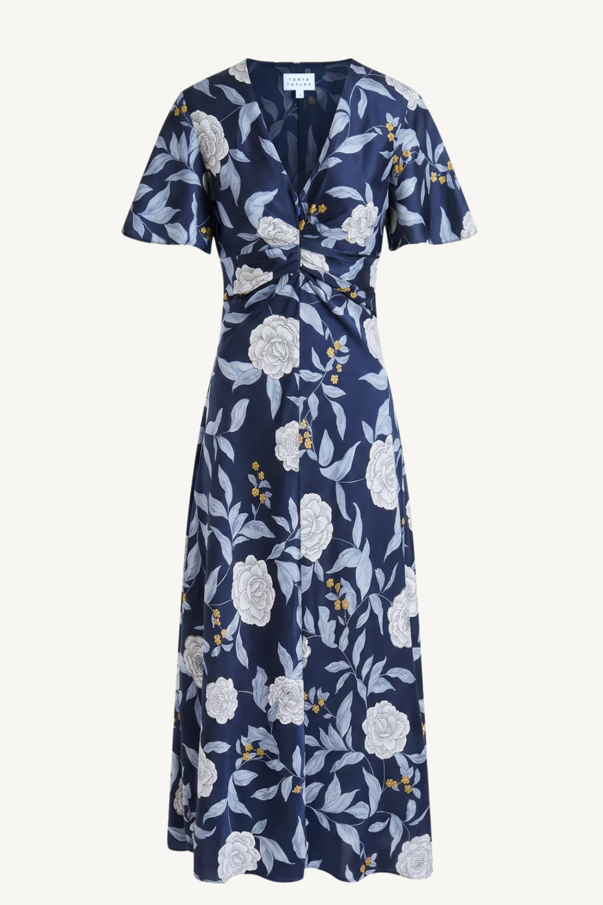 daphne dress - maritime blue multi