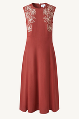 sloane dress - redwood