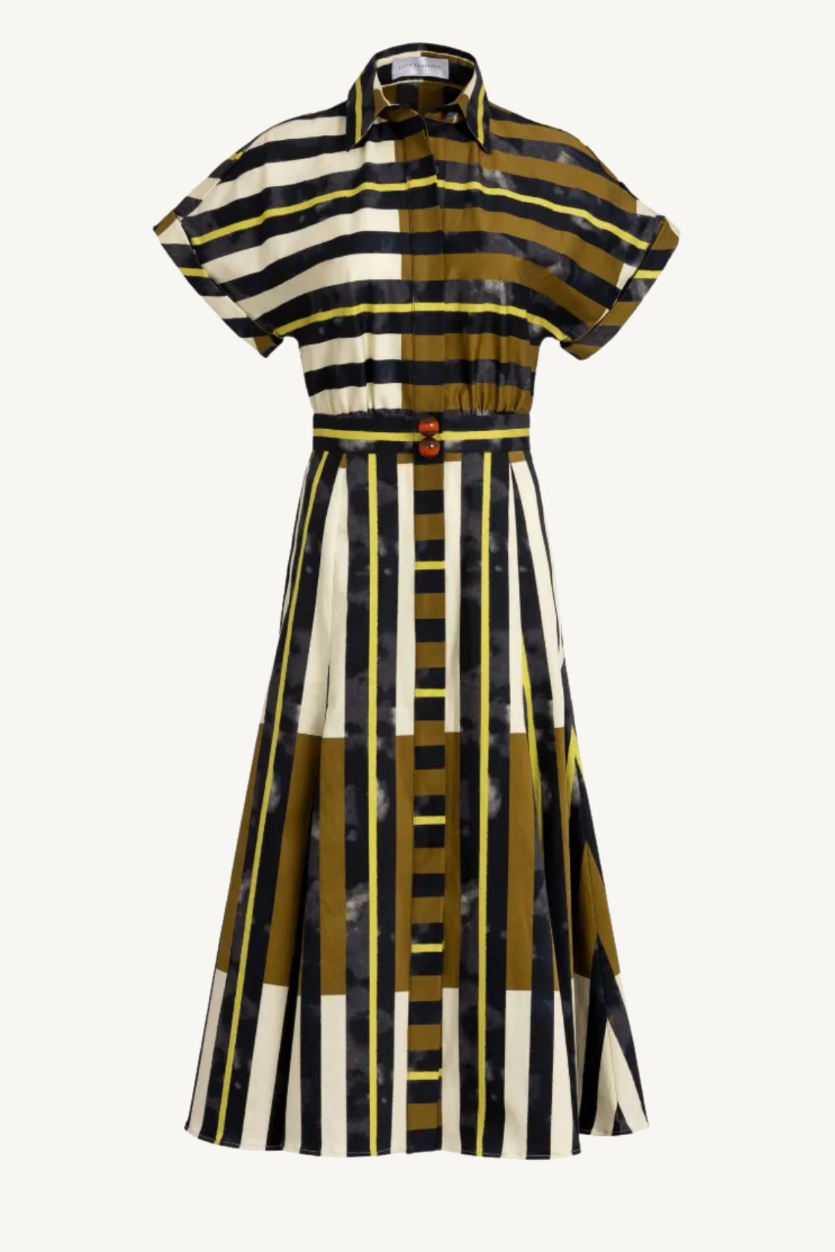 noor dress - urban stripes