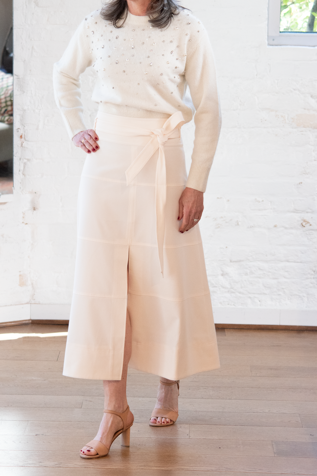hudson skirt - cream