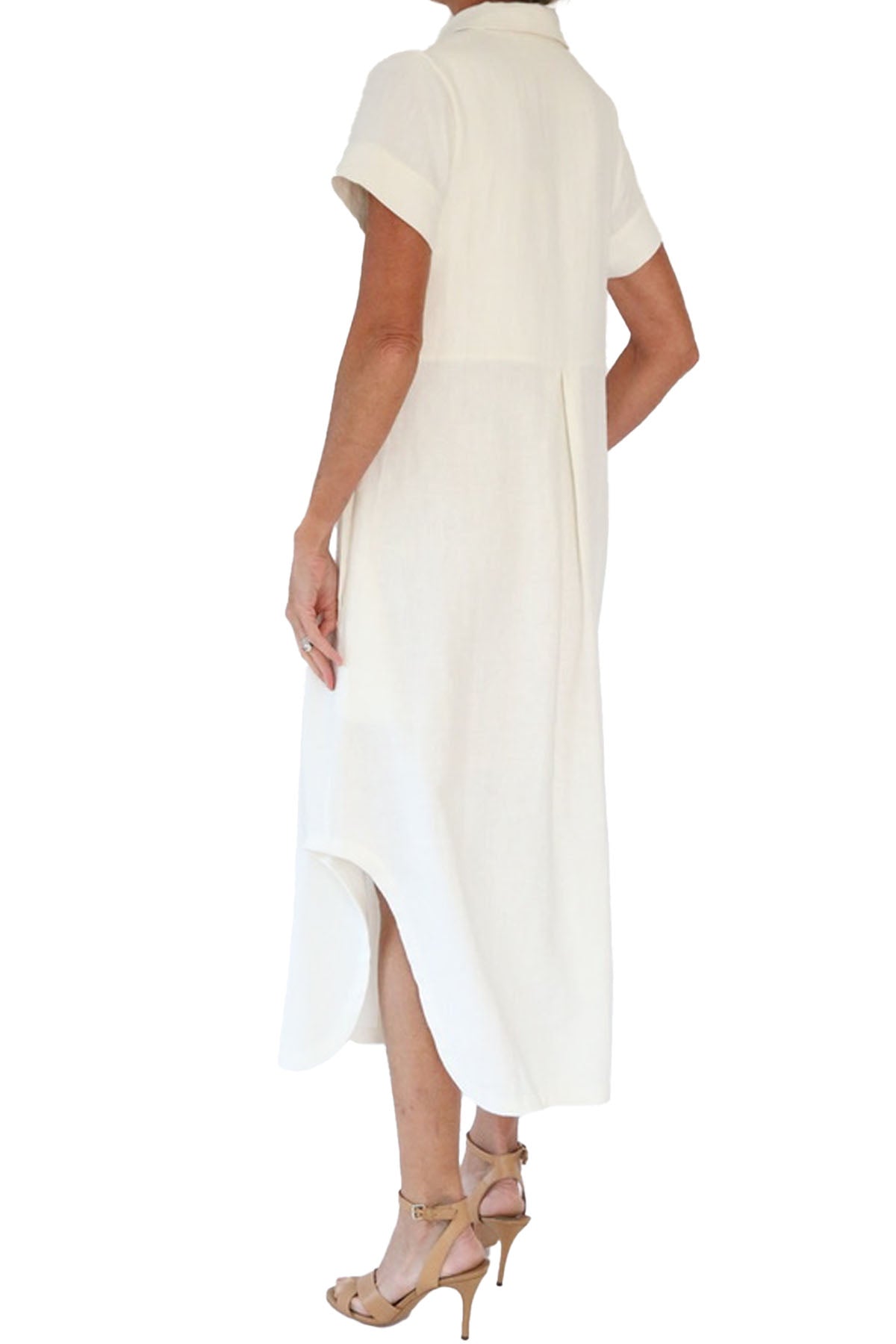 mandu dress - white