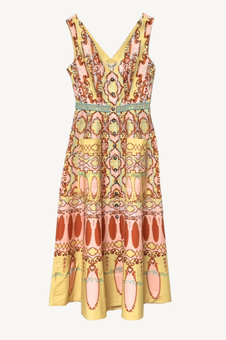 zoey cutout dress - cornice rouge