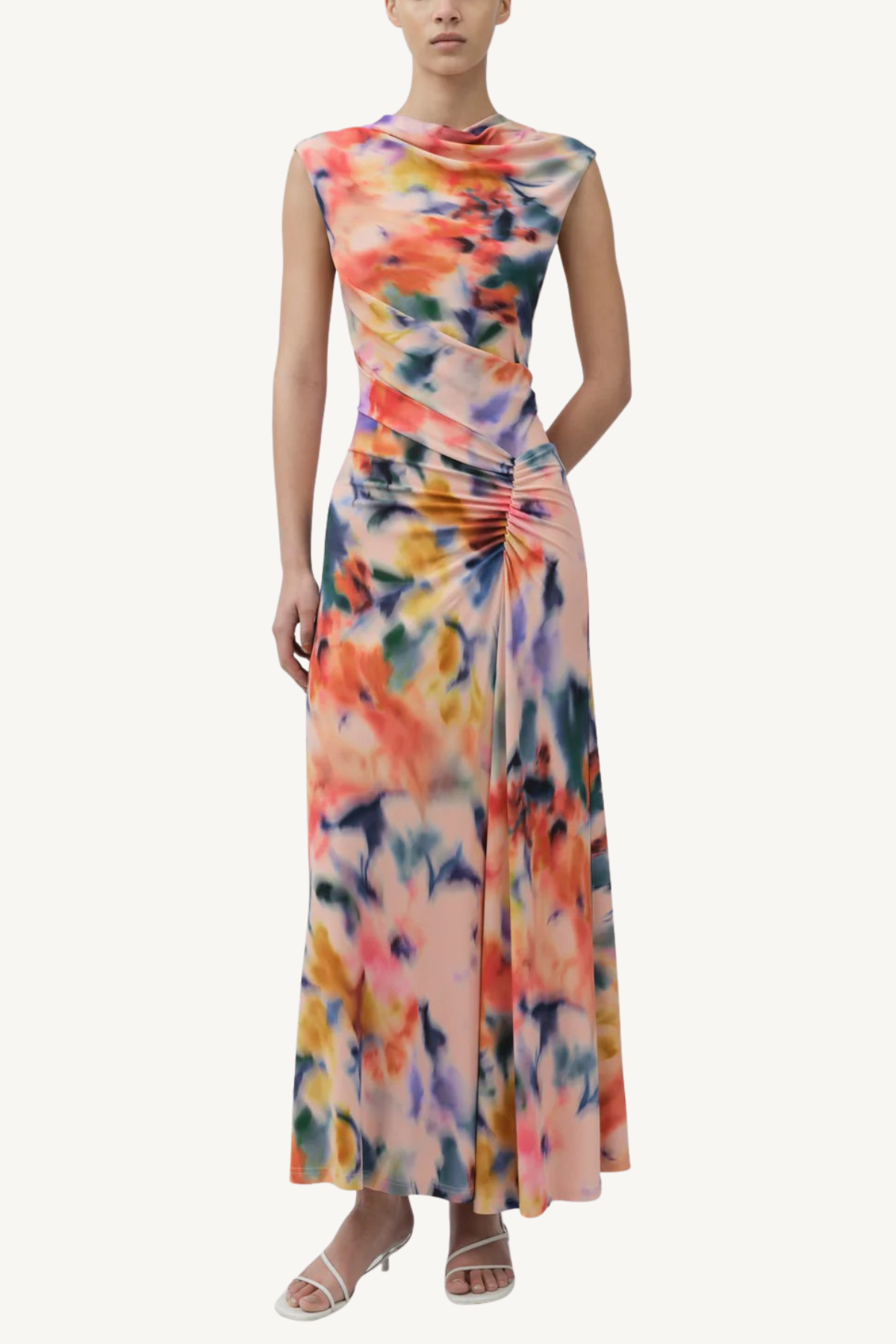 acacia midi dress - daisy multi