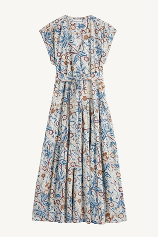 agathe tier maxi - earthly delights batik