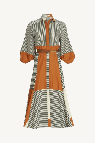 agostina dress - desert blocks