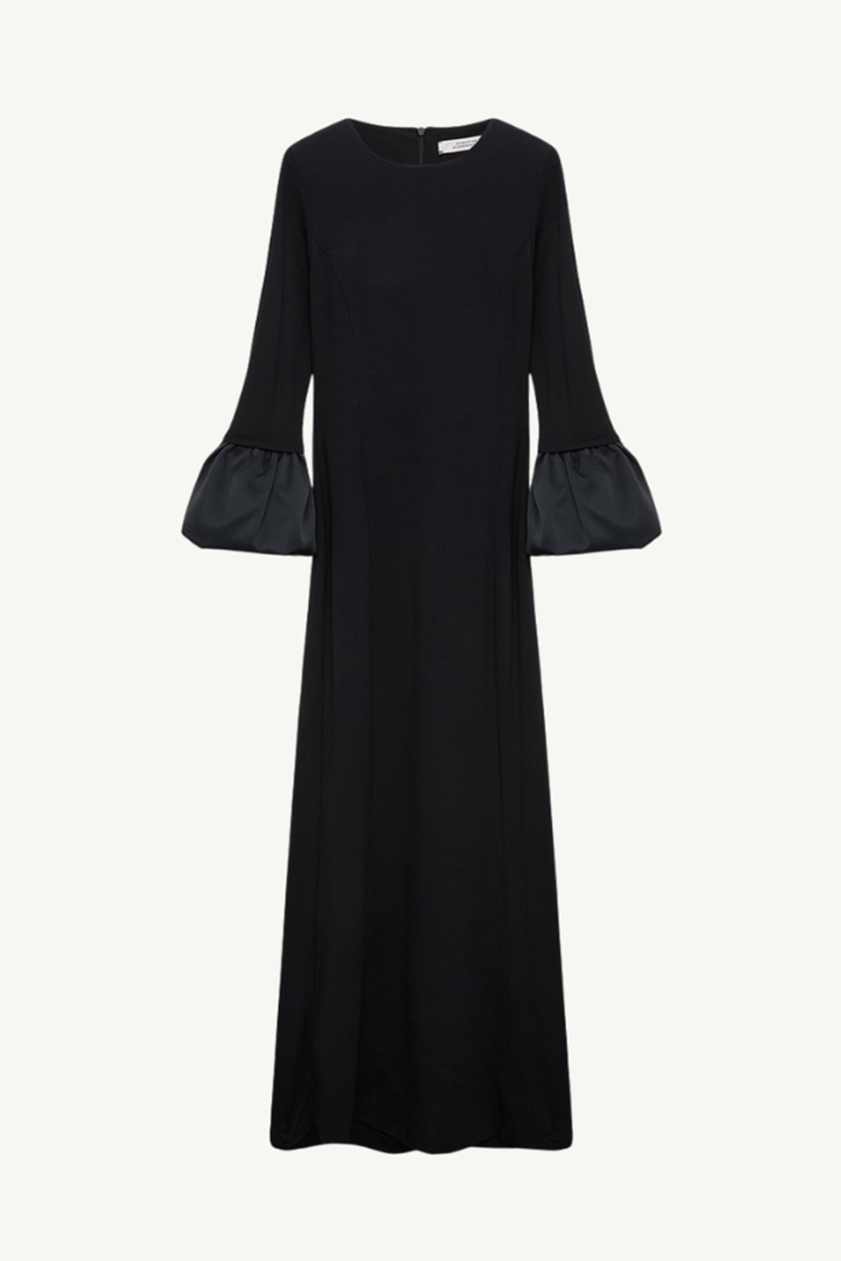 cloudy allure dress - pure black