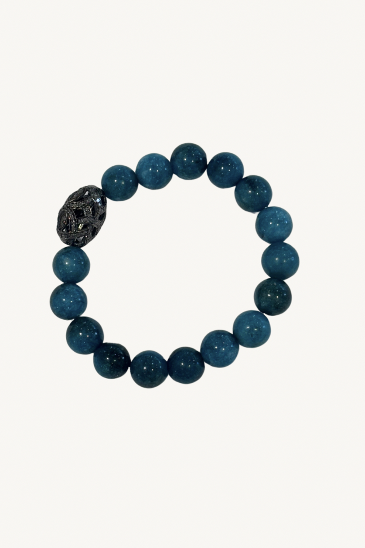 apatite beaded bracelet