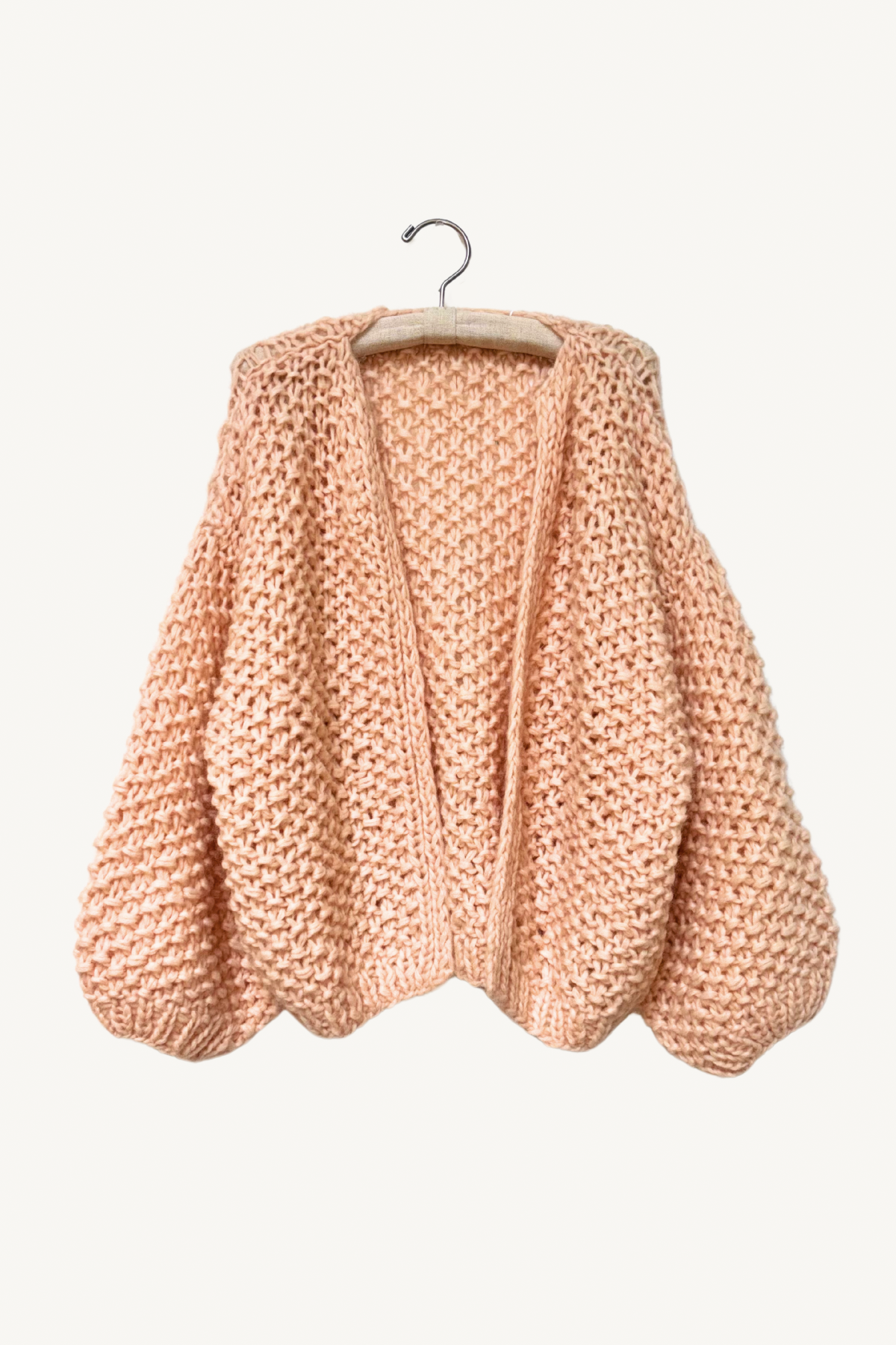 alpaca pearl pattern bomber - apricot