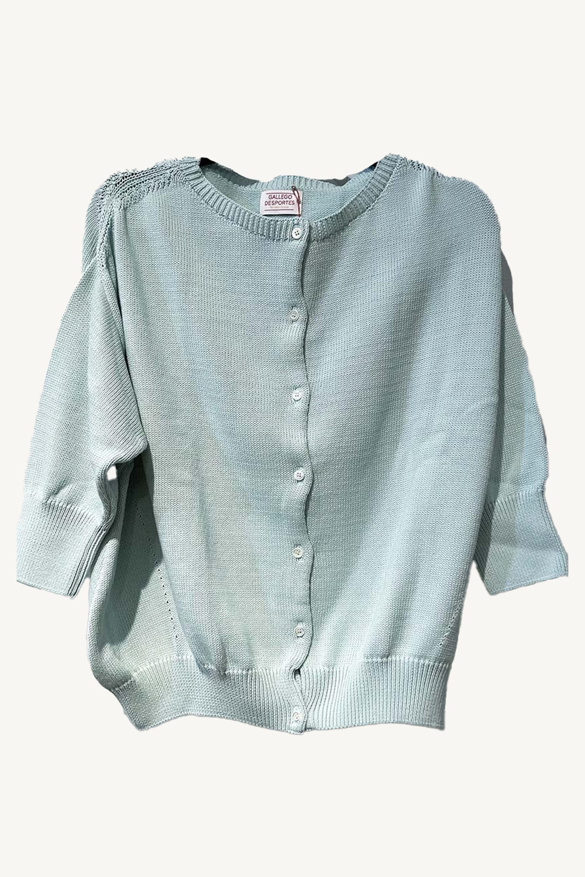 cardigan sweater - lagoon
