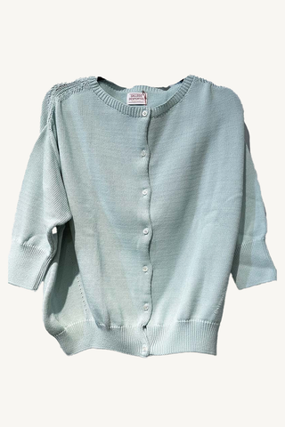 cardigan sweater - lagoon