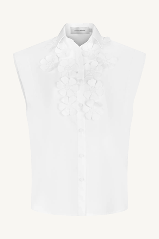 azalea blouse - white