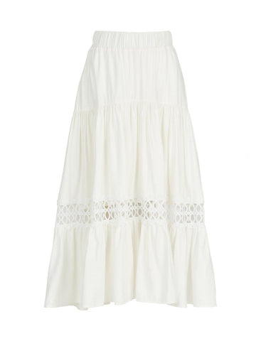 cher skirt - white