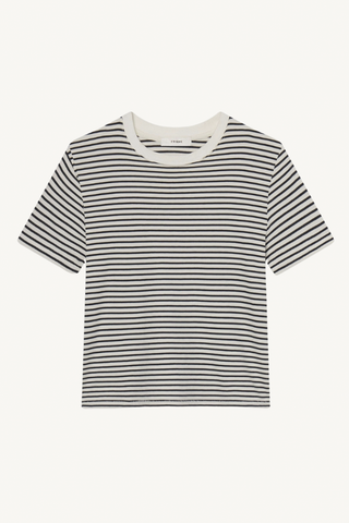 baby tee - navy multi