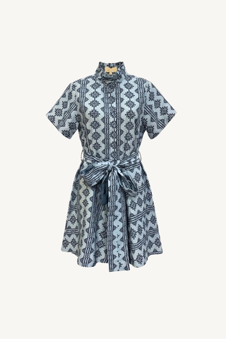 bawa mini dress - ice blue
