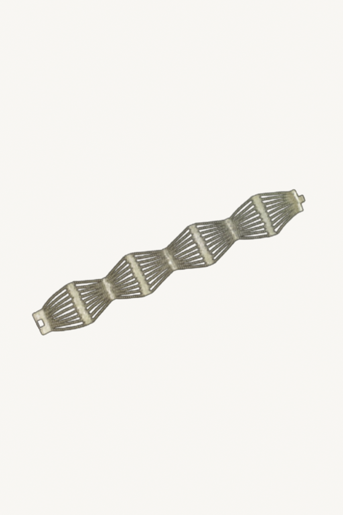 bellows bracelet - silver