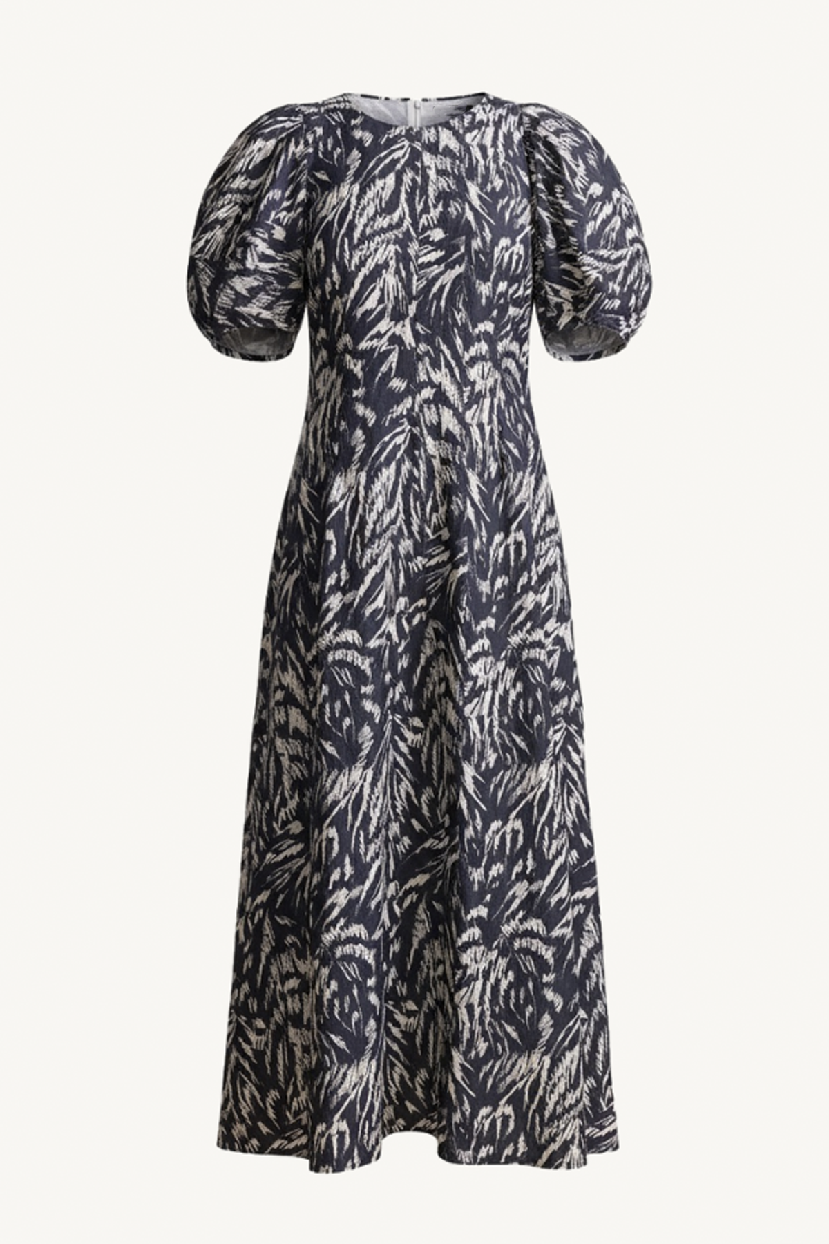 bettina maxi dress - abstract animal midnight