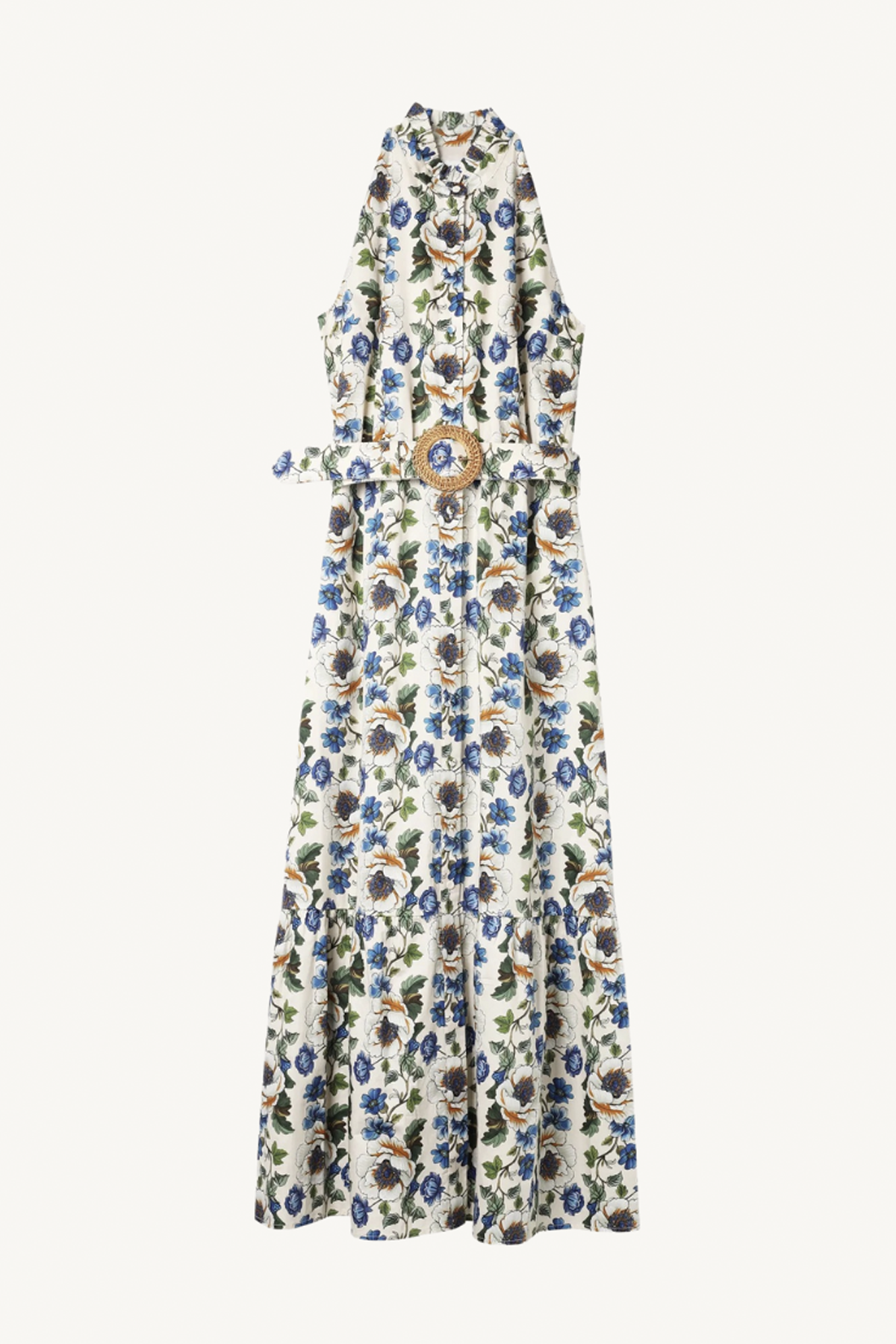 biba dress - vine flower off white