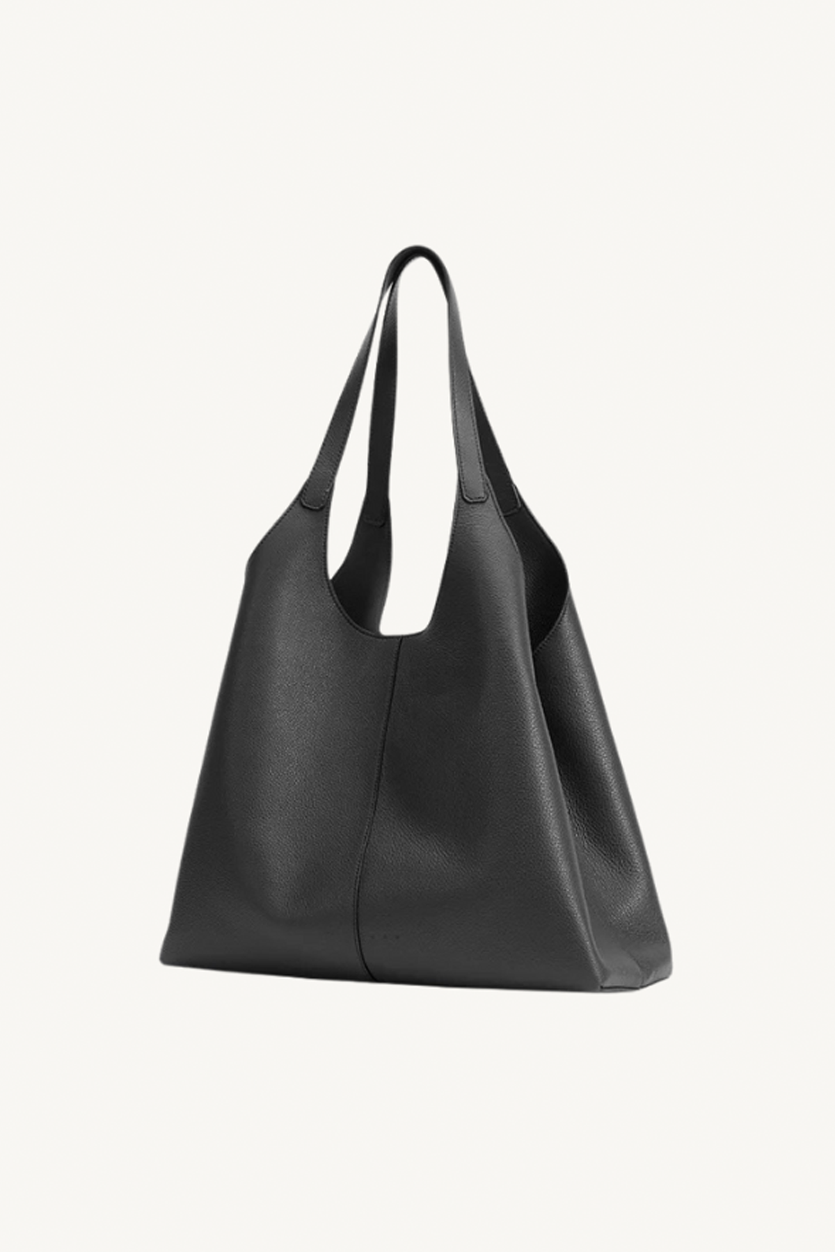 cabas supple xl - grain black