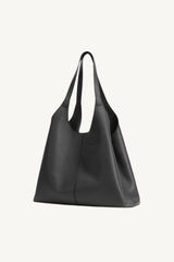 cabas supple xl - grain black